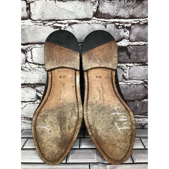 MEZLAN ATHENS Brown Leather Oxford Buckle Dress Monk Strap Shoes Men Sz 8.5M US main image 15